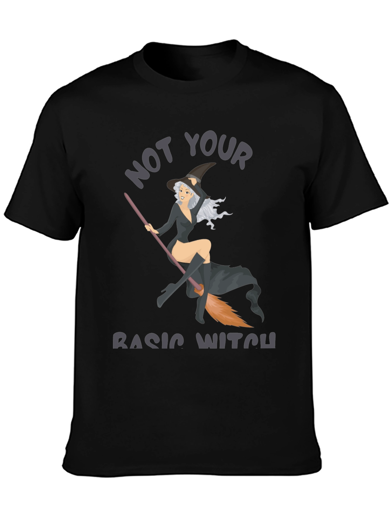 Not Your Basic Witch Graphic Tee