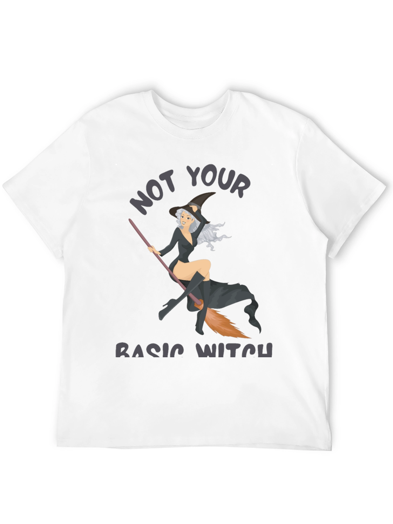 Not Your Basic Witch Graphic Tee