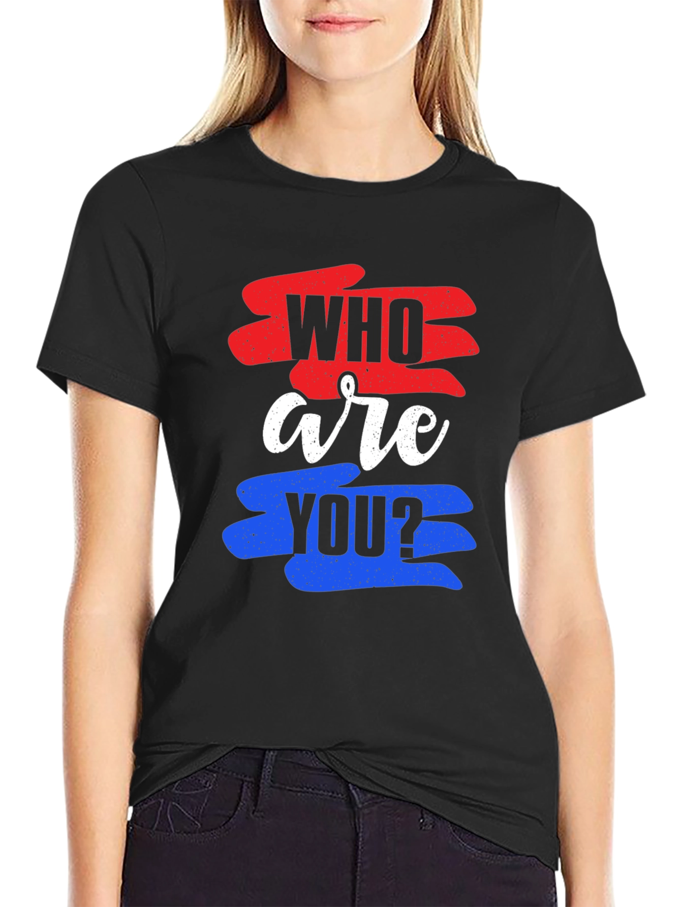 Who Are You Graphic Tee