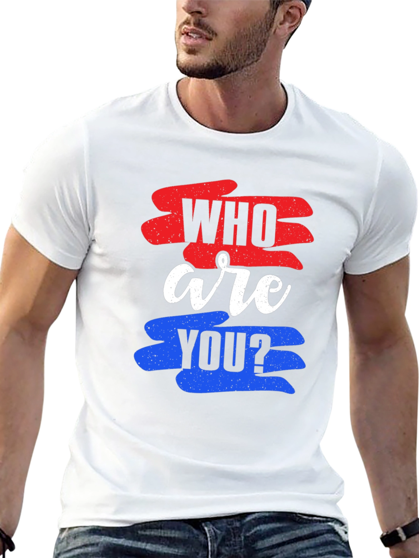 Who Are You Graphic Tee
