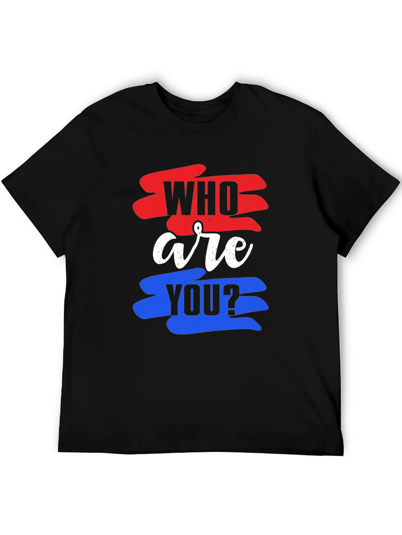 Who Are You Graphic Tee