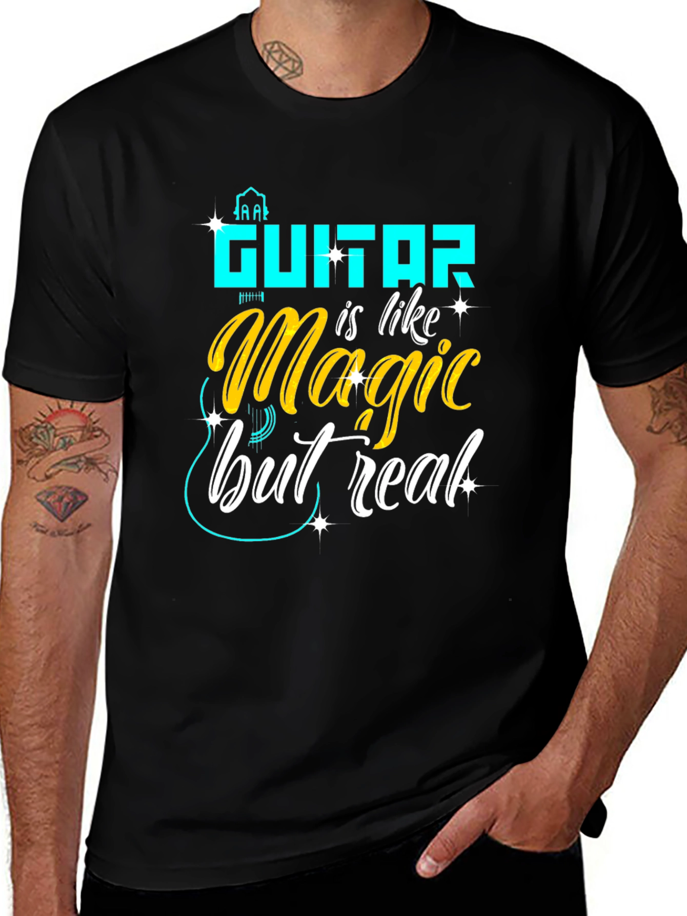 Guitar is Like Magic But Real T-Shirt