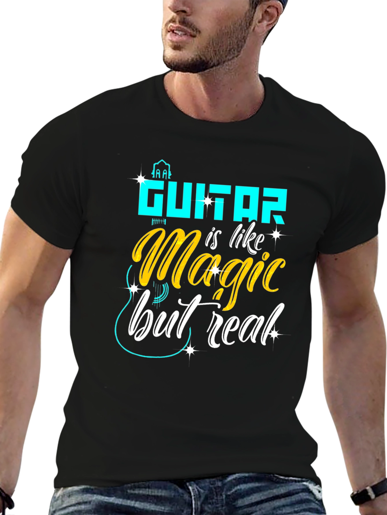 Guitar is Like Magic But Real T-Shirt