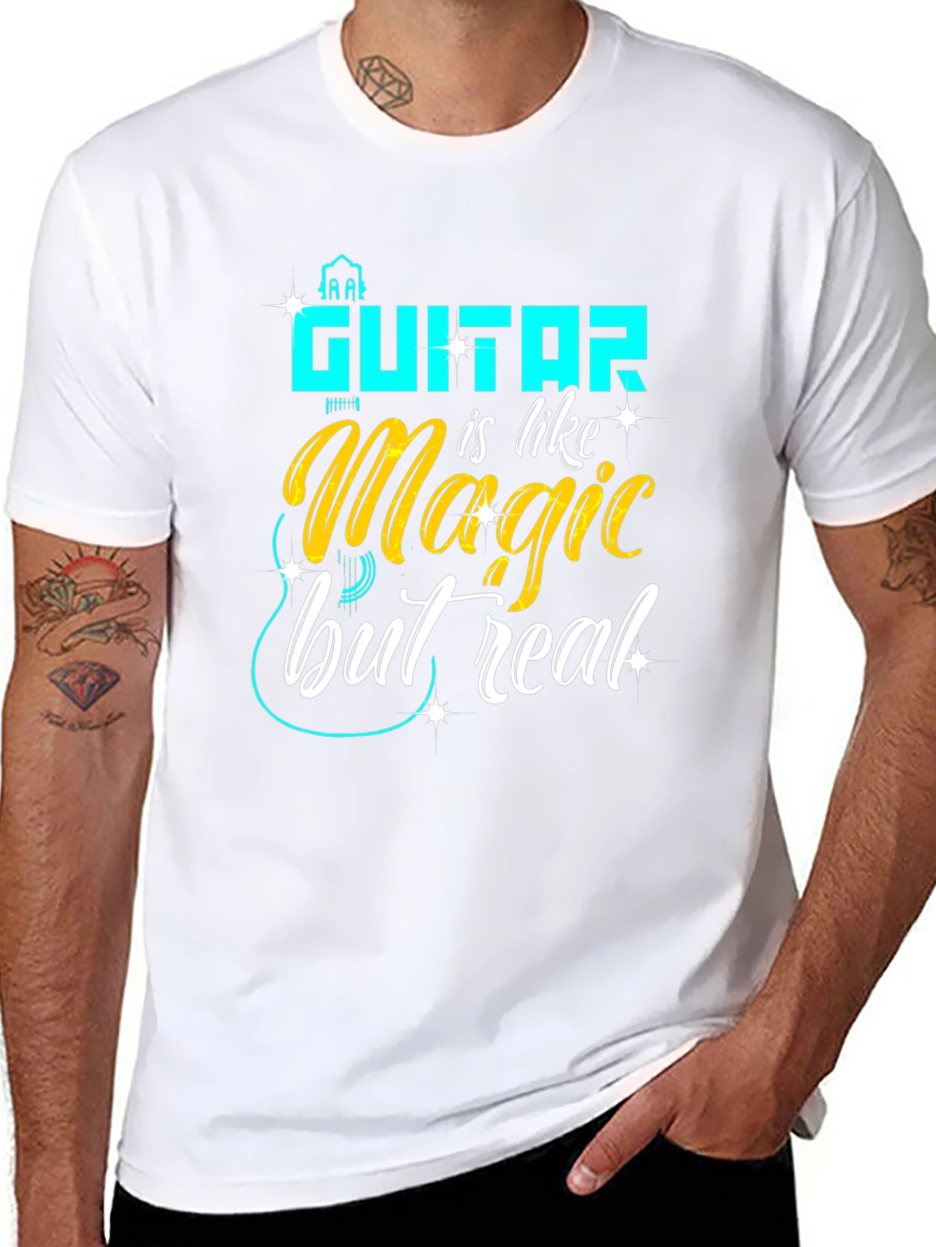 Guitar is Like Magic But Real T-Shirt