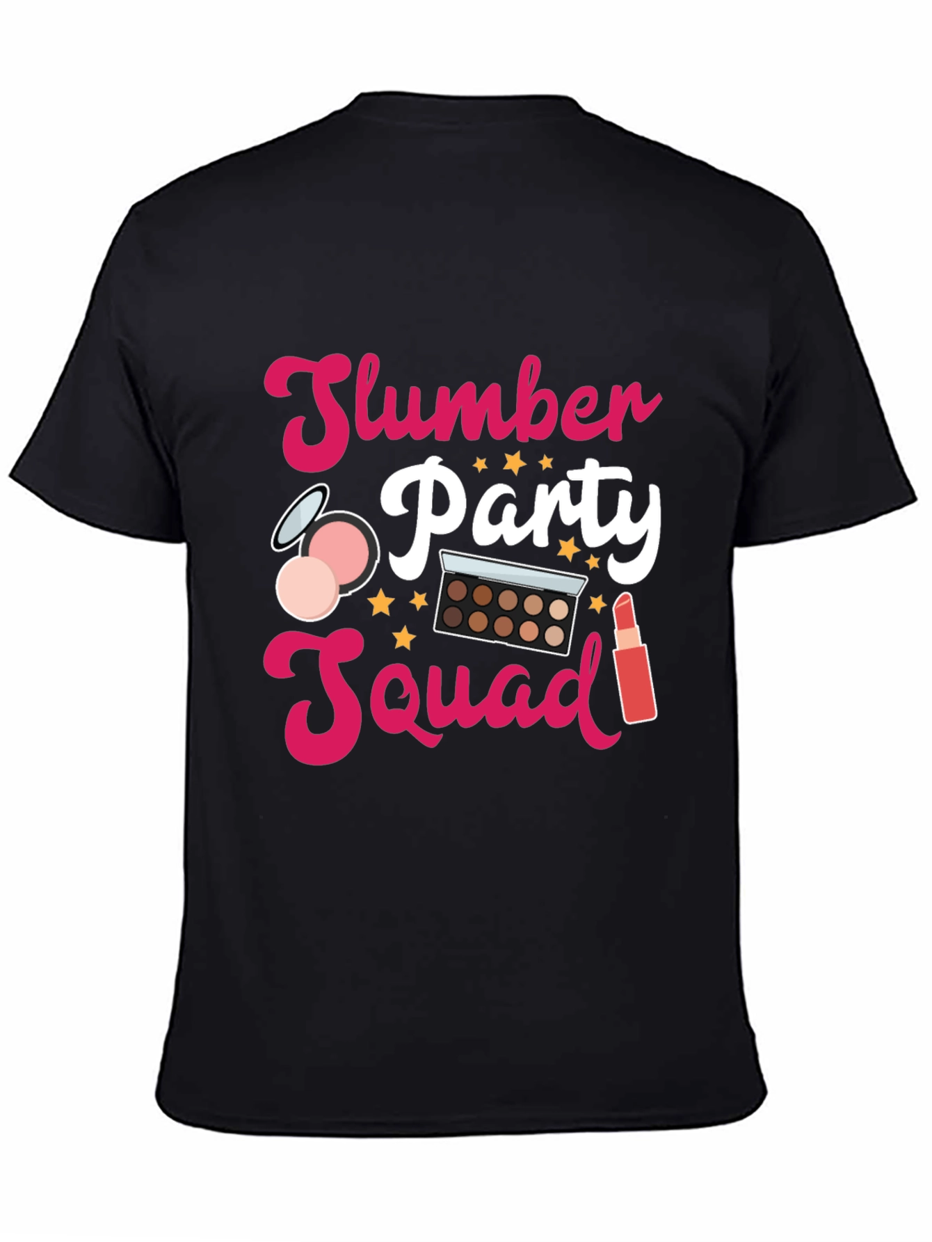 Slumber Party Squad Tee - Makeup & Fun!