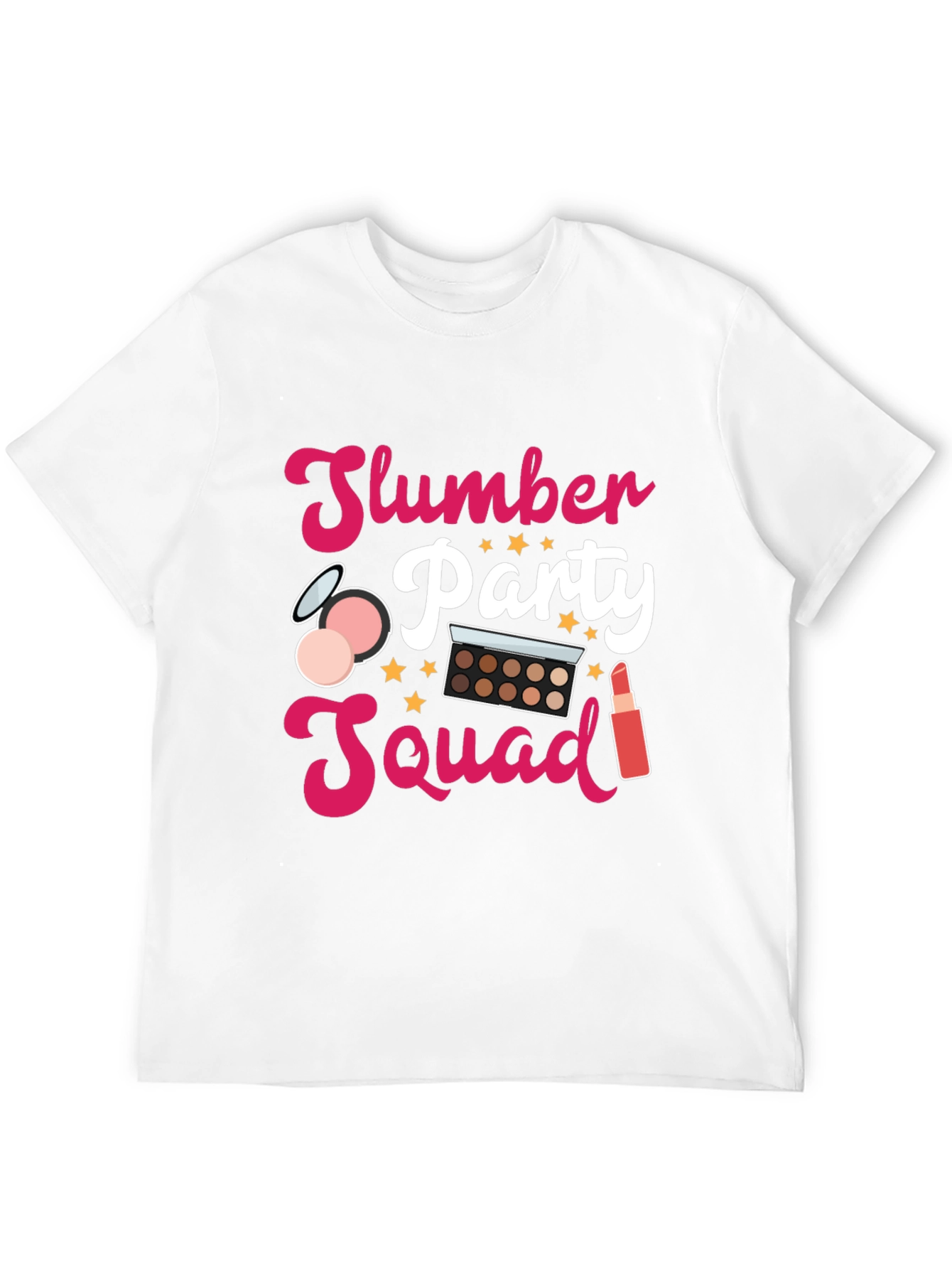 Slumber Party Squad Tee - Makeup & Fun!