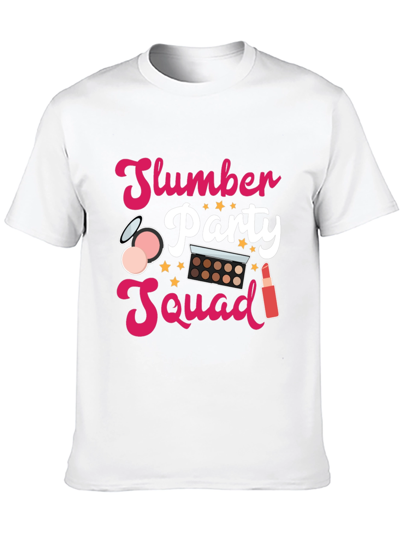 Slumber Party Squad Tee - Makeup & Fun!