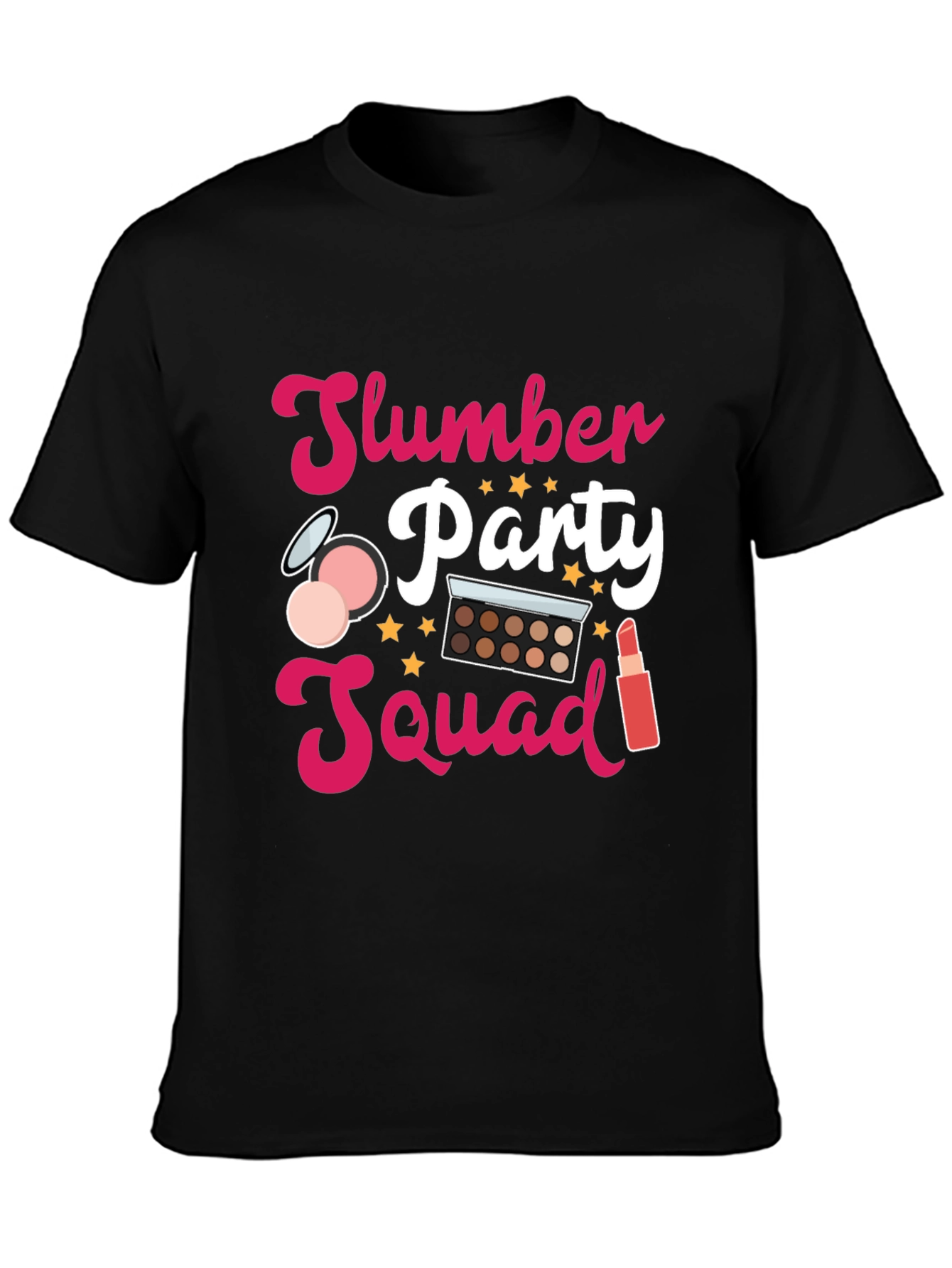 Slumber Party Squad Tee - Makeup & Fun!
