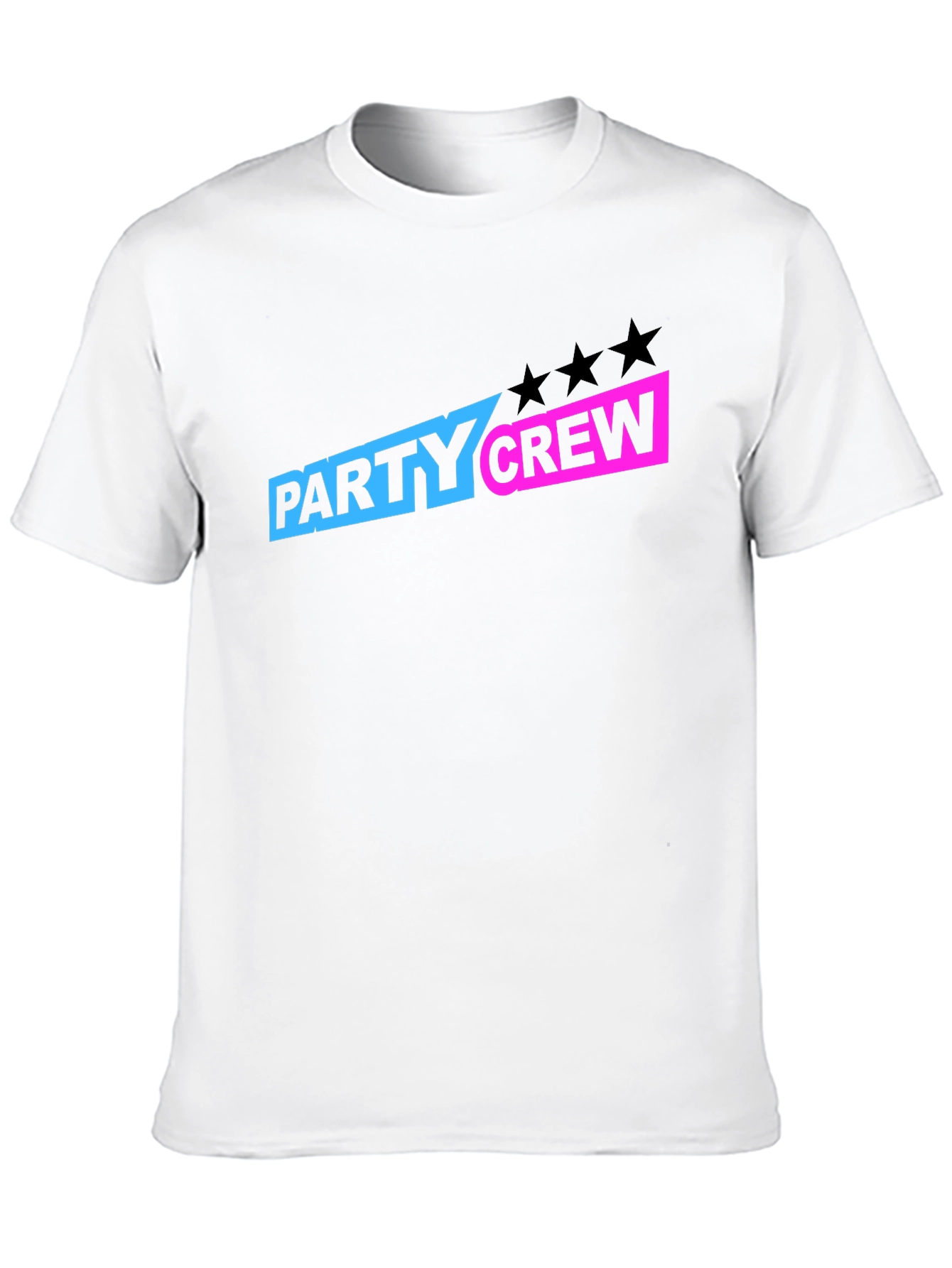 Party Crew Graphic T-Shirt - Black