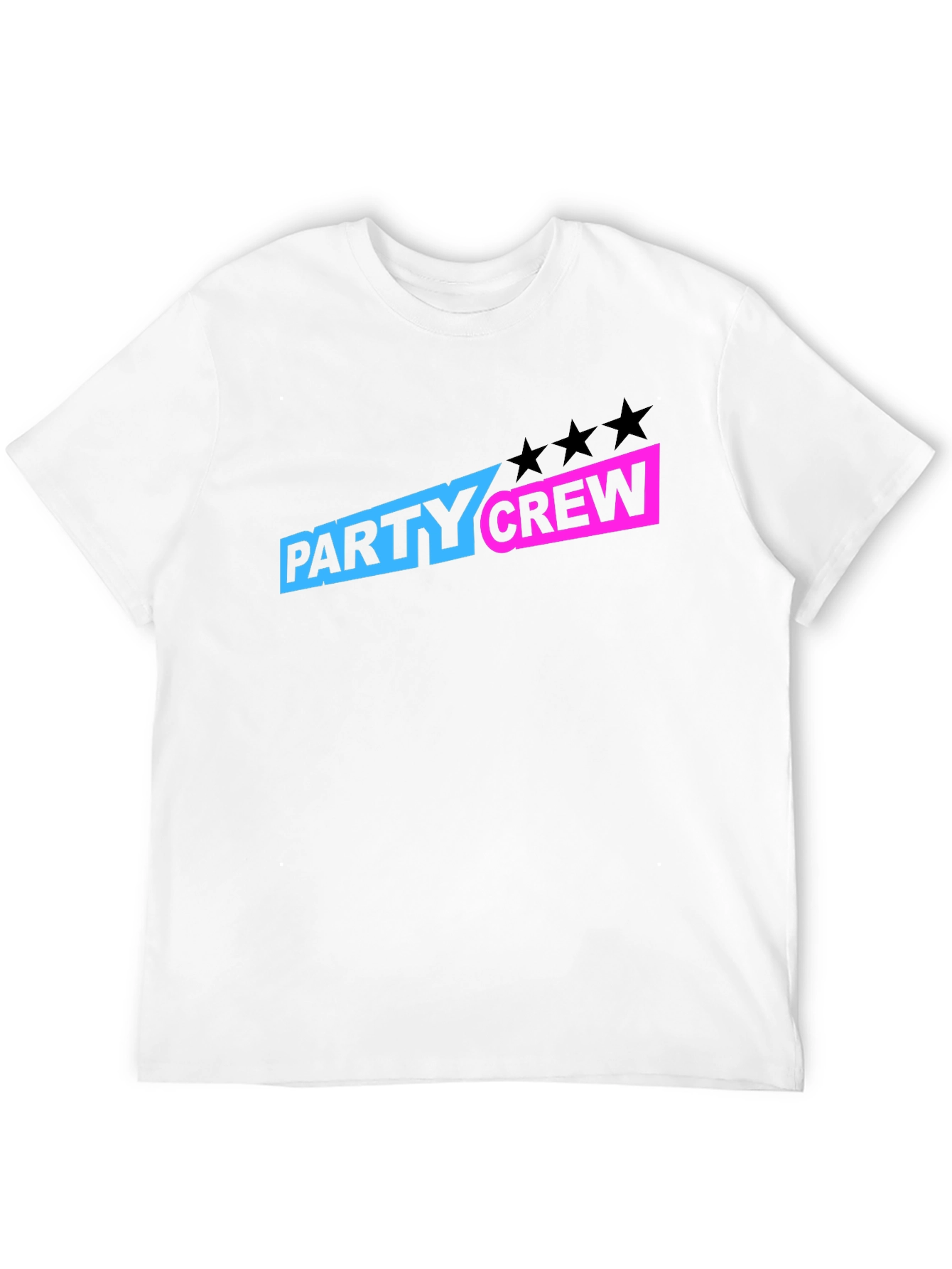 Party Crew Graphic T-Shirt - Black