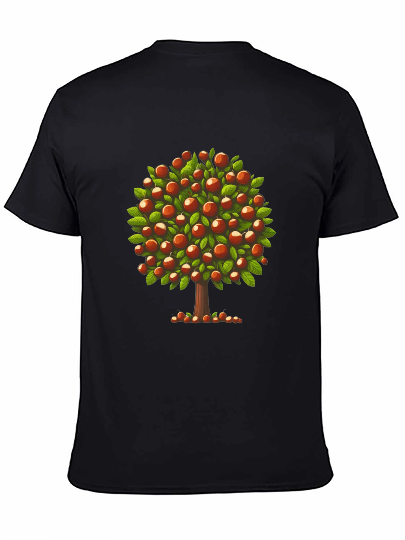 Apple Tree Graphic Tee -  Modern Style