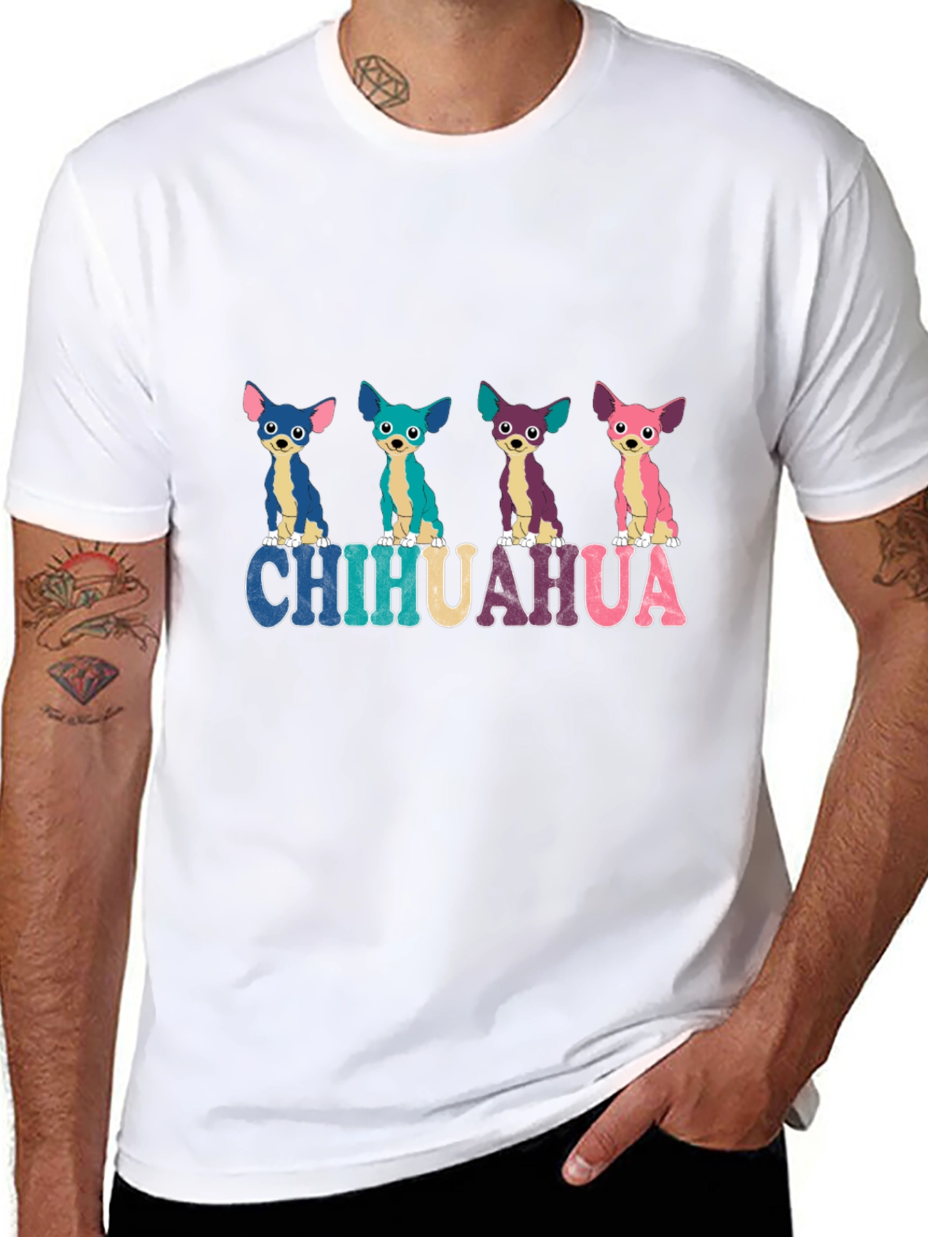 Chihuahua Dog Lover Graphic T-Shirt