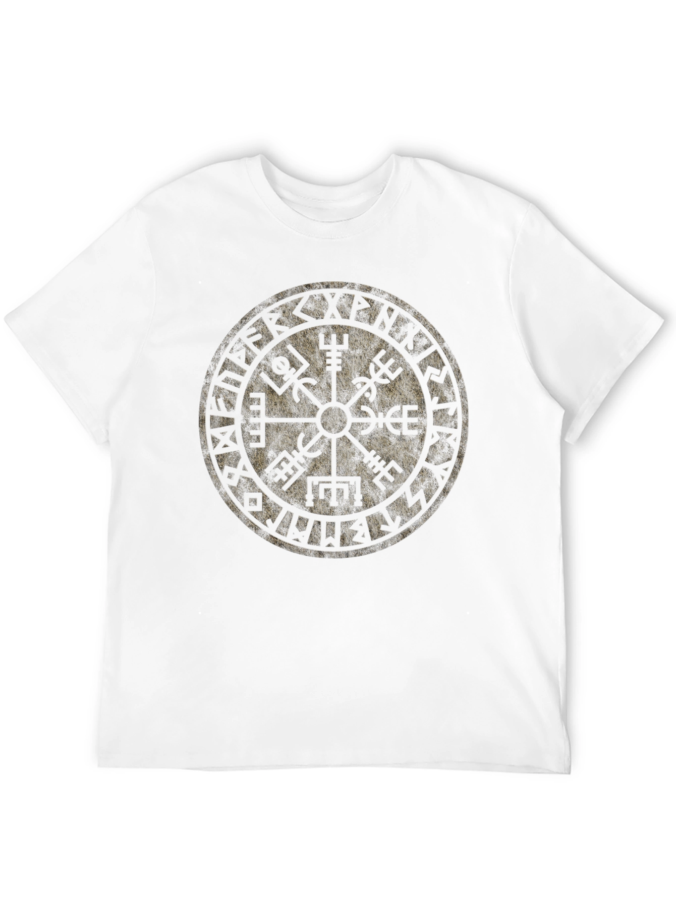 Viking Compass Vegvisir T-Shirt - Black