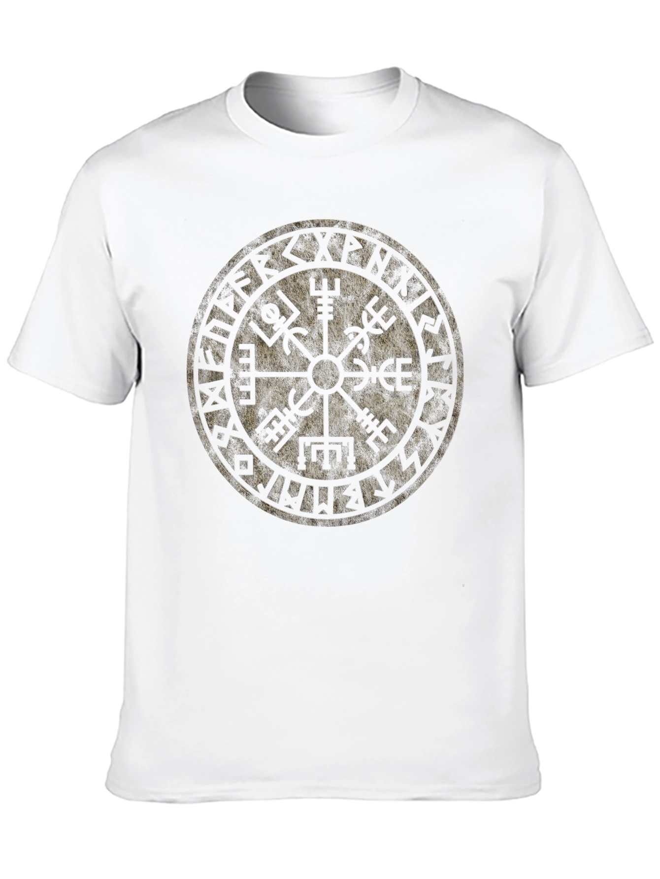 Viking Compass Vegvisir T-Shirt - Black