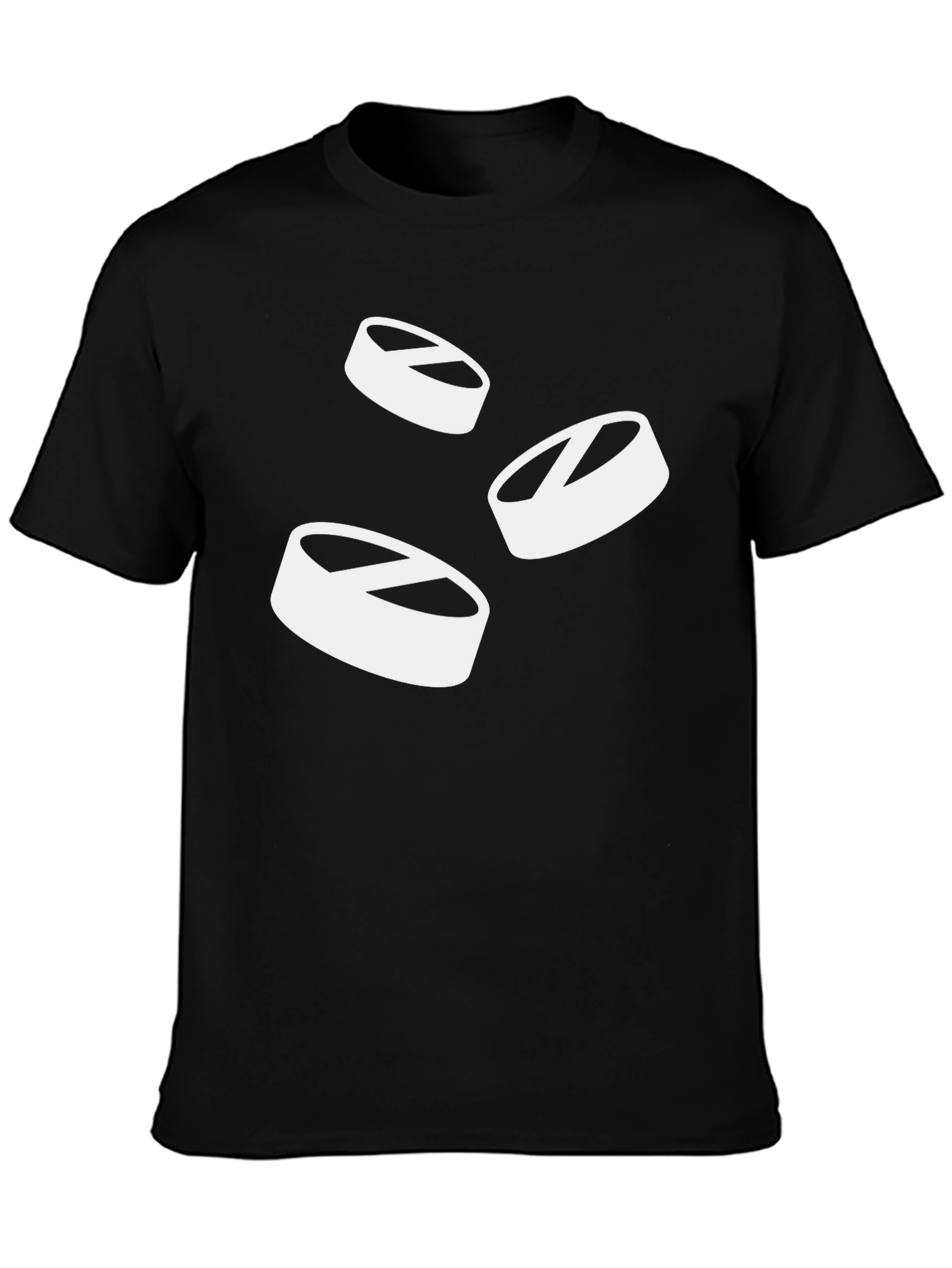 Pills Graphic T-Shirt - Black Cotton Tee