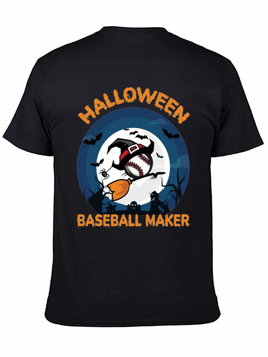 Halloween Baseball Maker Graphic Tee