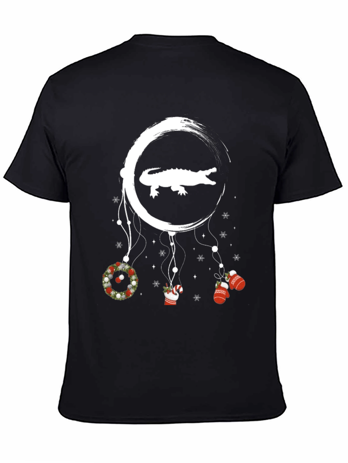 Crocodile Christmas Dreamcatcher T-Shirt