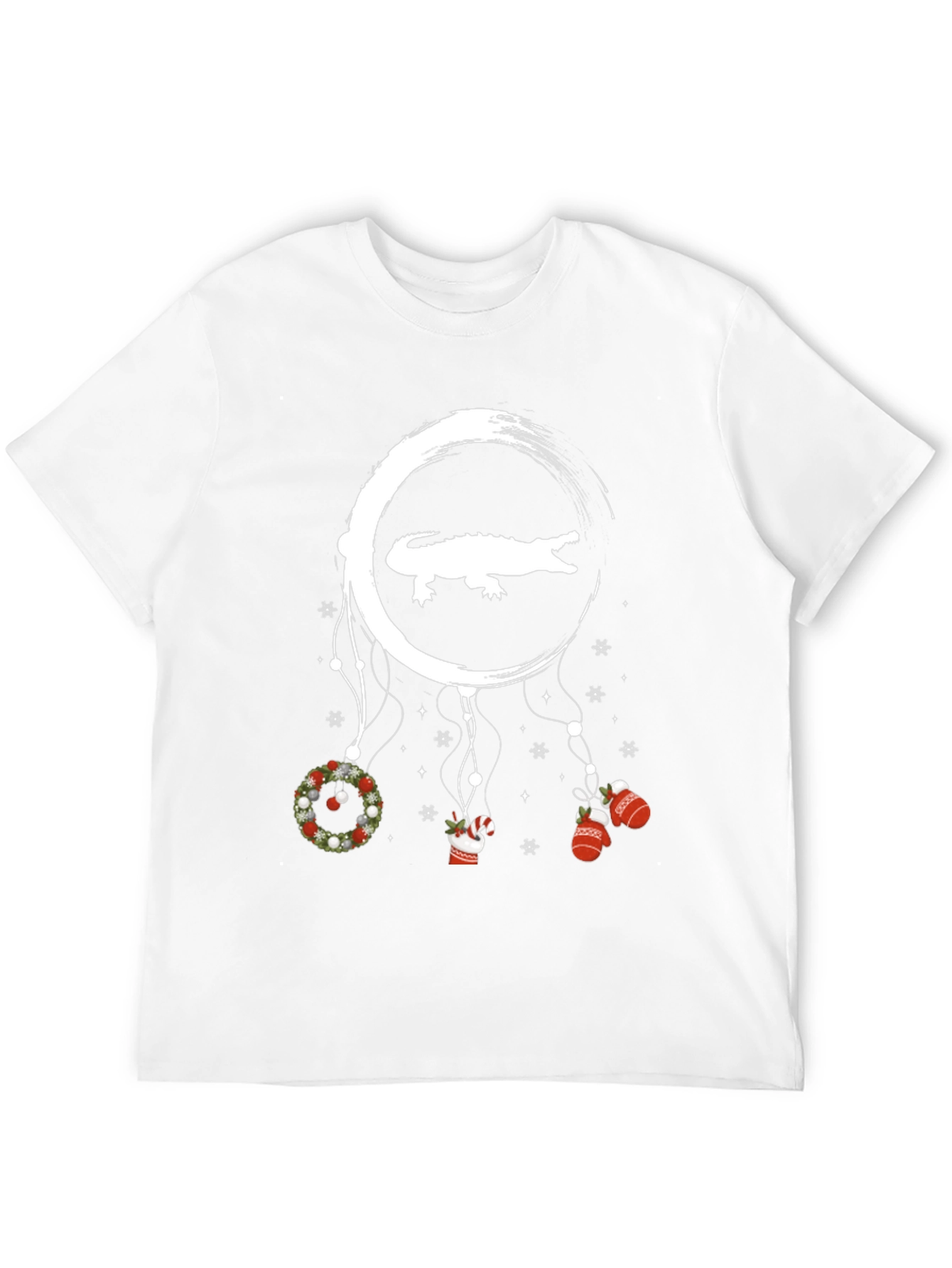Crocodile Christmas Dreamcatcher T-Shirt