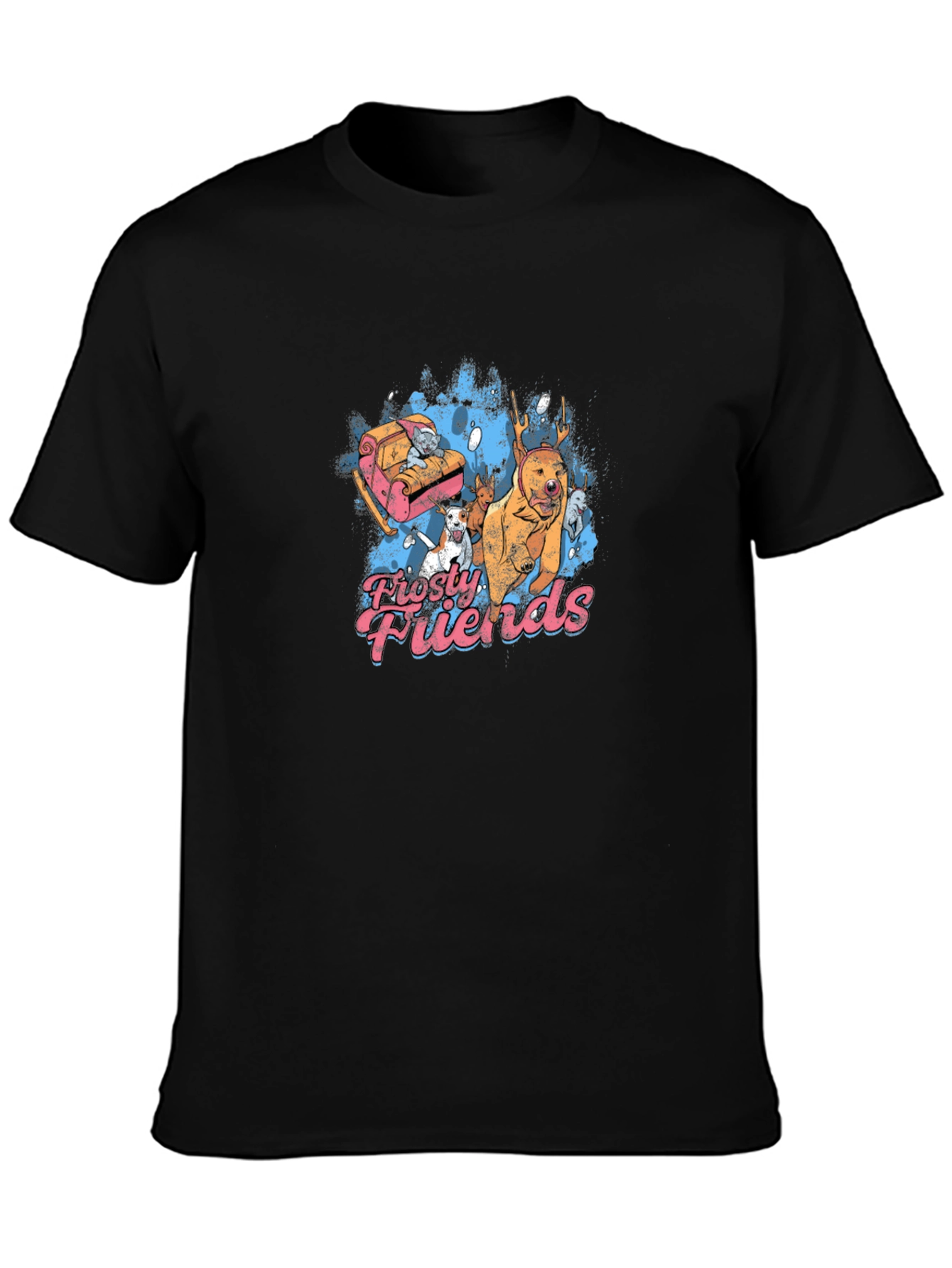 Frosty Friends Graphic T-Shirt