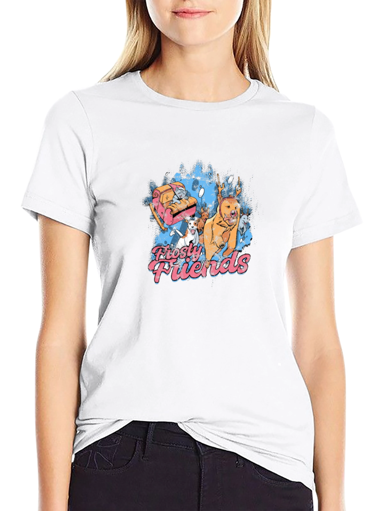 Frosty Friends Graphic T-Shirt