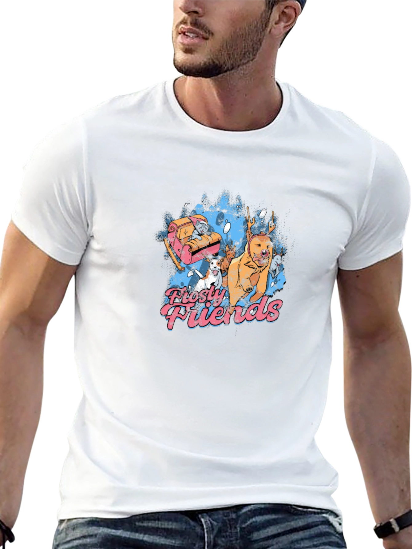 Frosty Friends Graphic T-Shirt