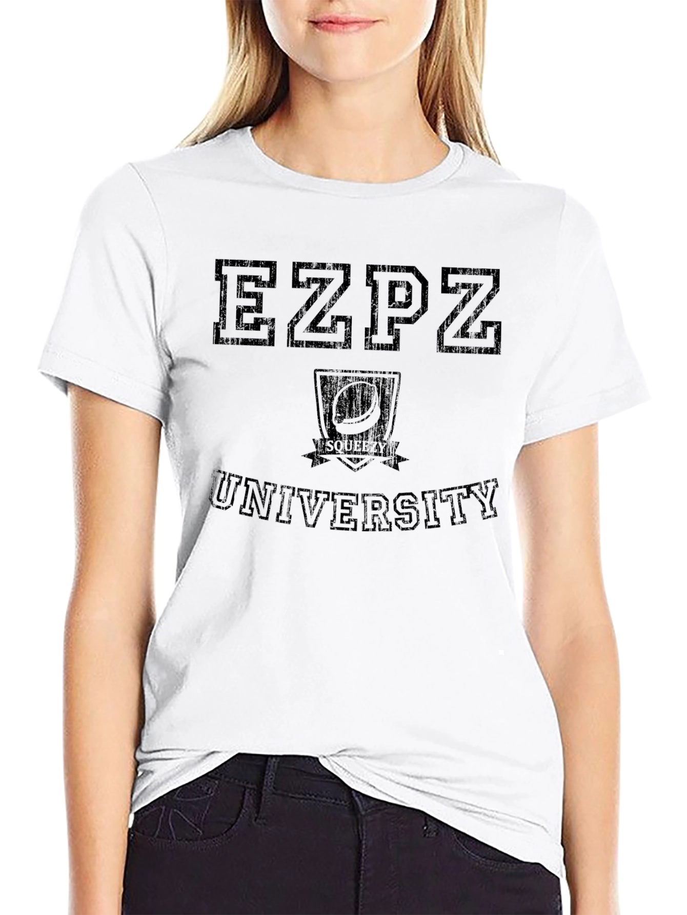 EZPZ University T-Shirt - Black