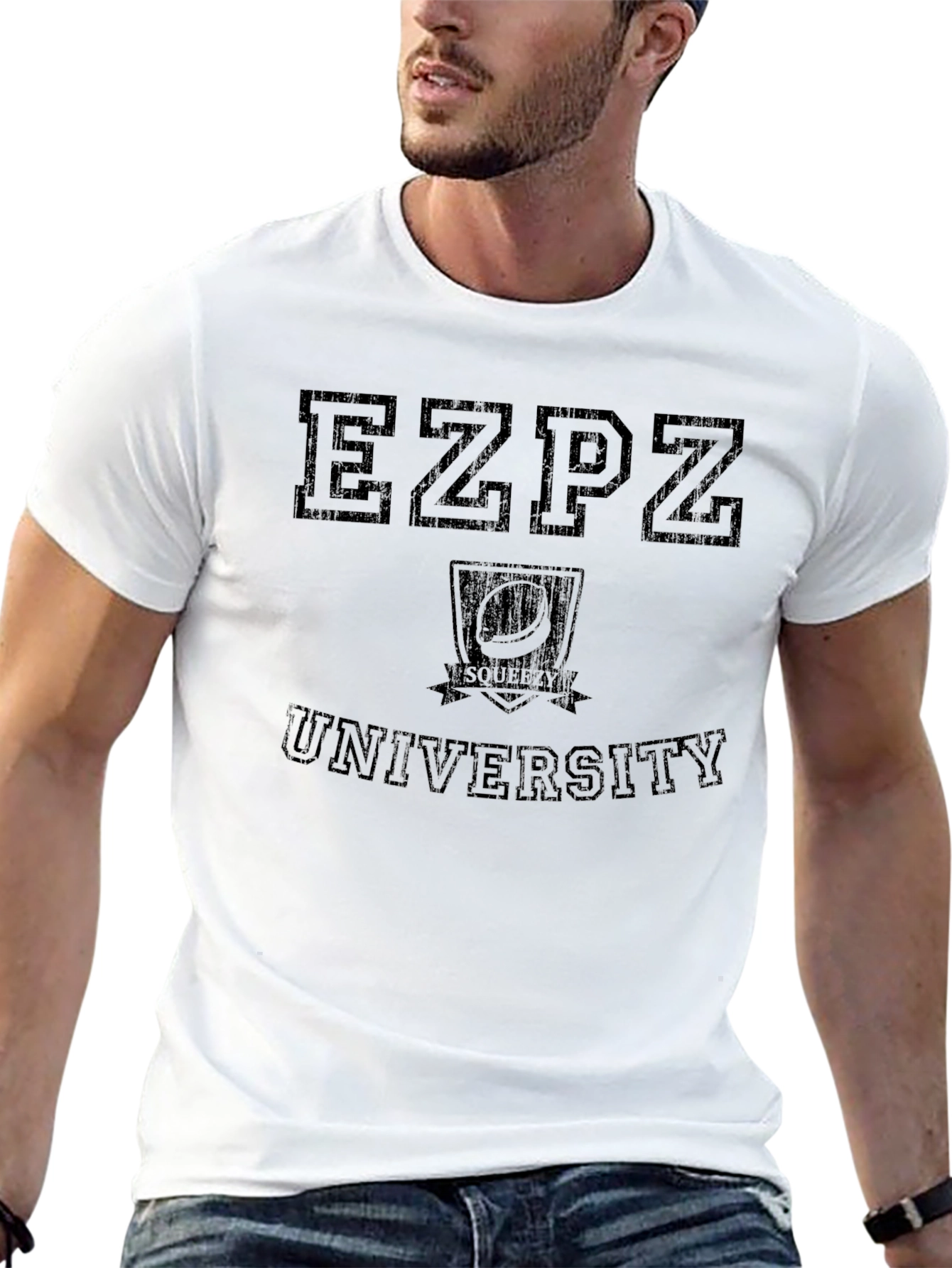EZPZ University T-Shirt - Black