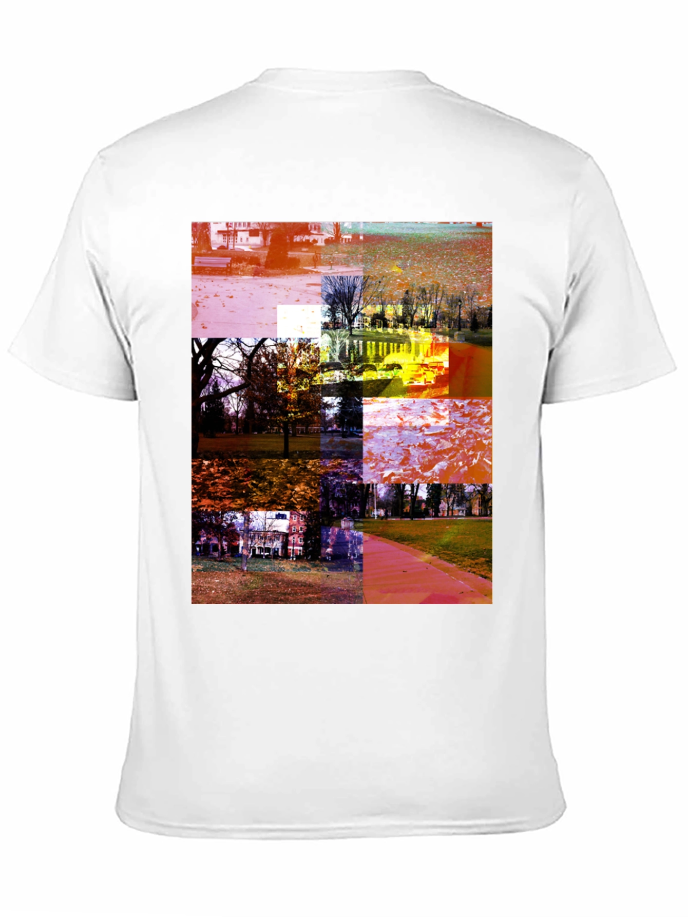 Park Collage Graphic Tee - Black