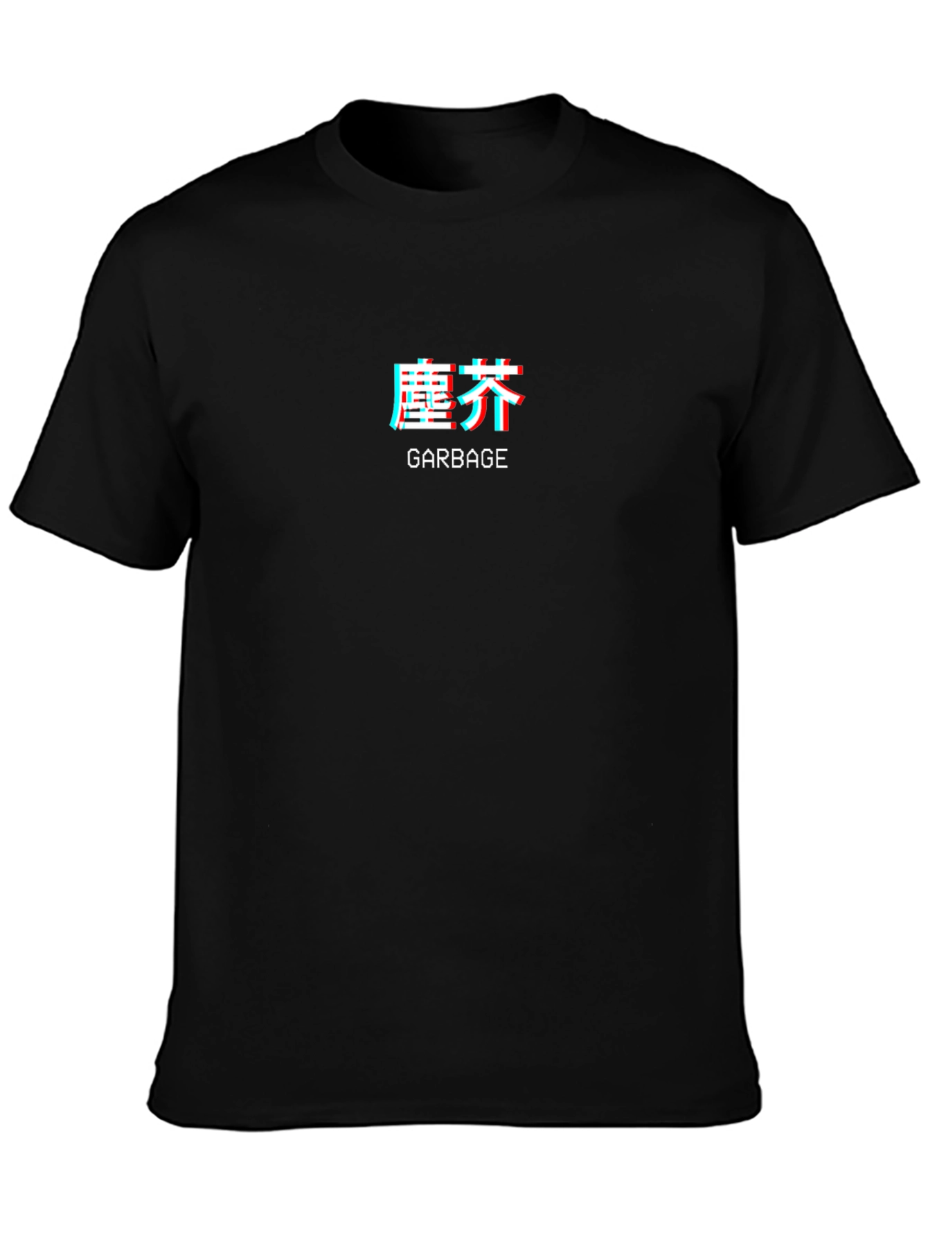 Garbage Kanji Graphic Tee - Trendy Streetwear