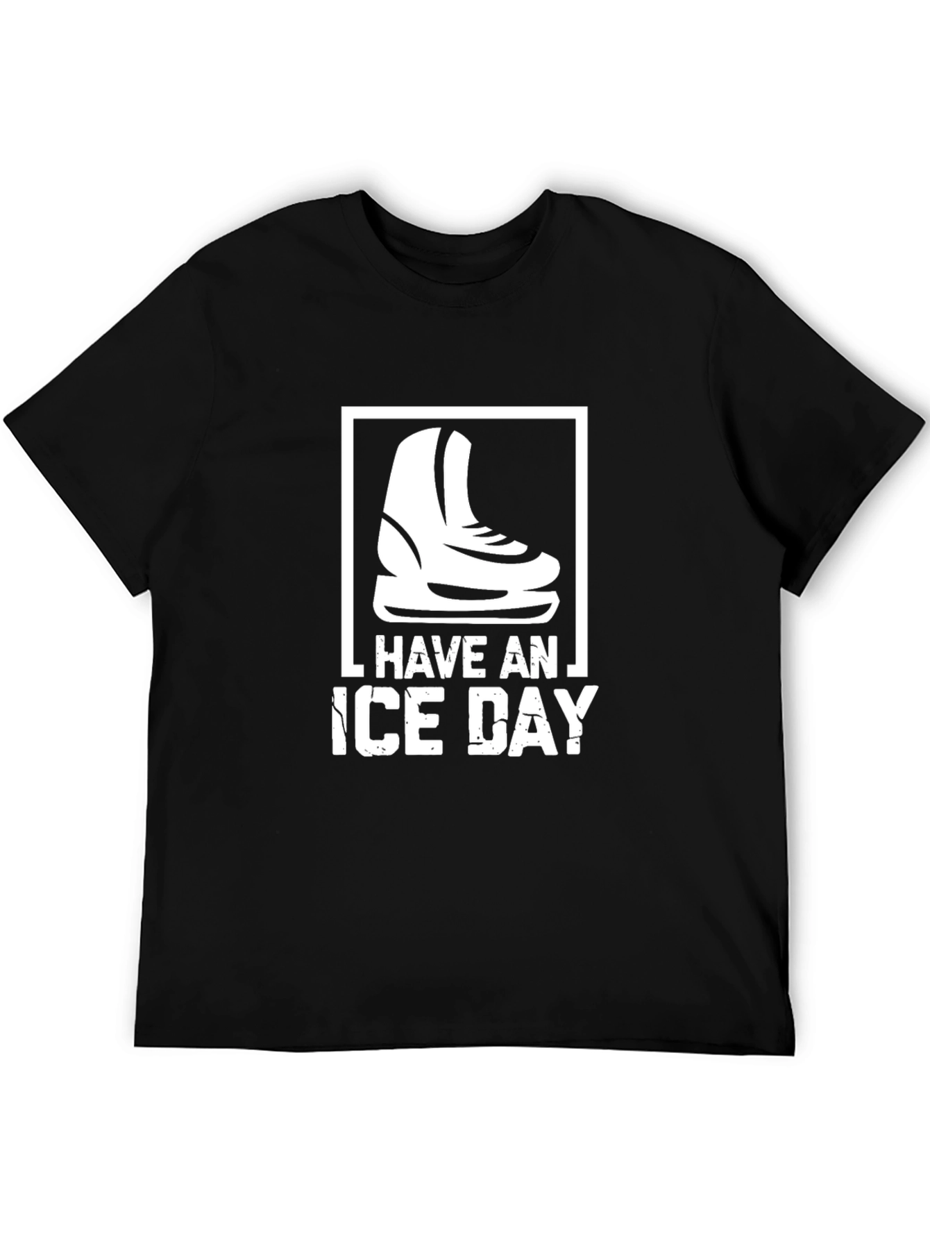 Have an Ice Day Black Graphic Tee