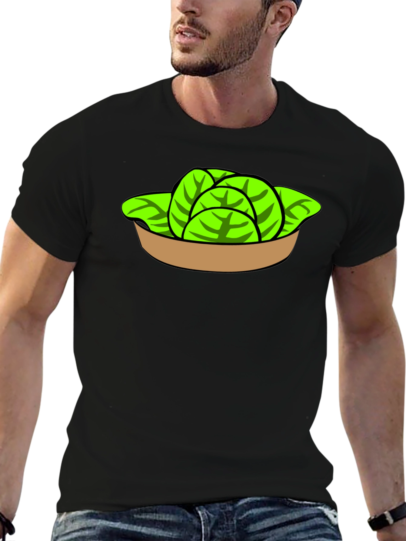 Lettuce Bowl Graphic Tee - Fresh & Fun!