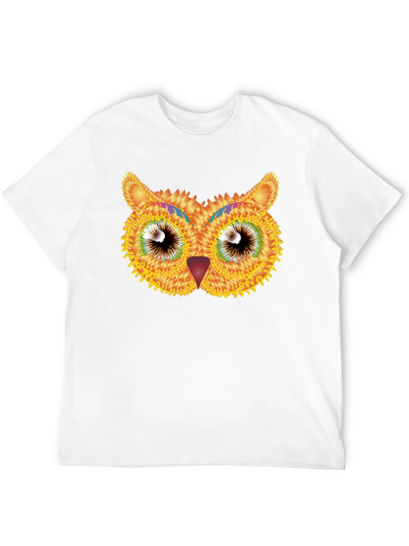 Owl Graphic Black T-Shirt