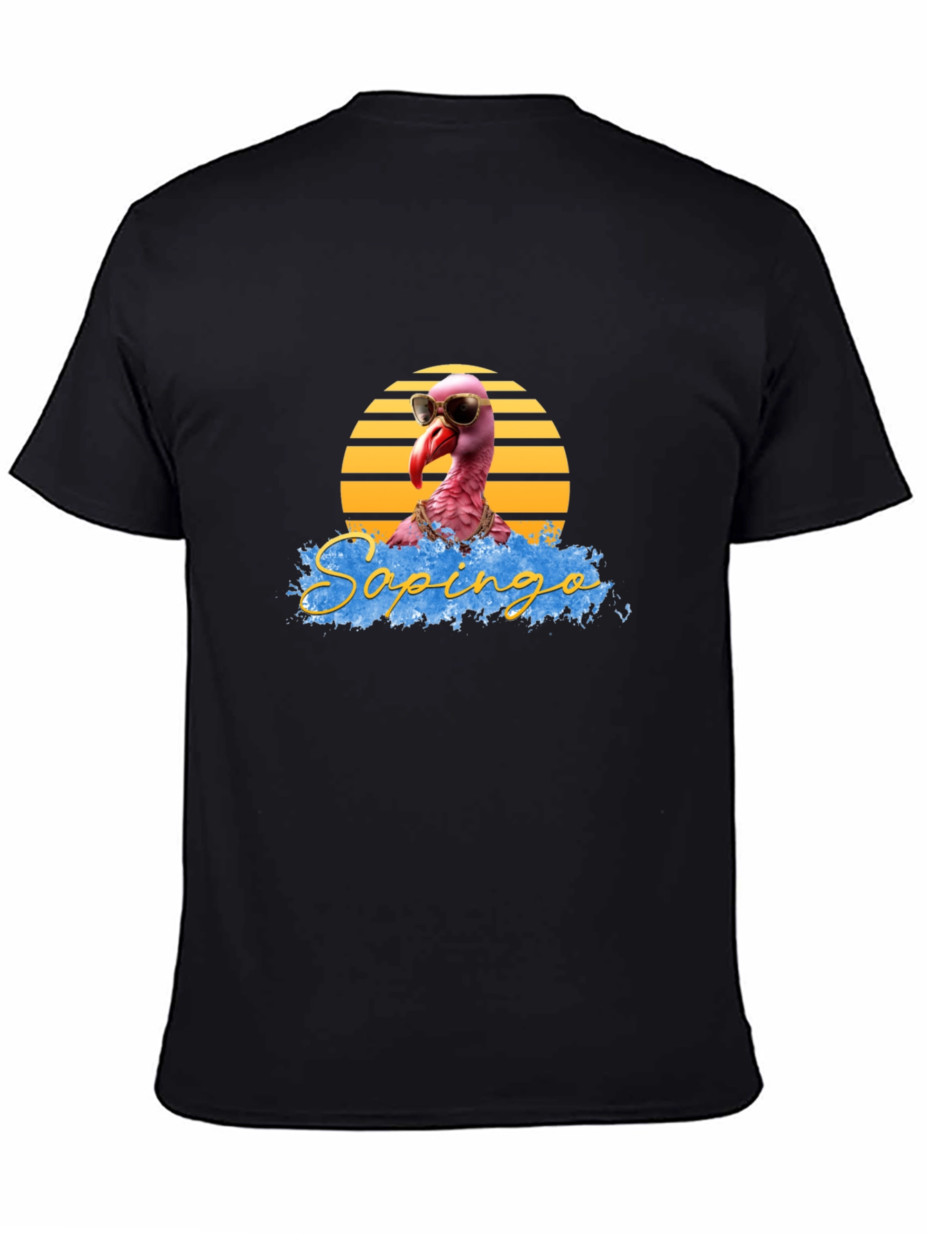 Cool Flamingo Graphic Tee