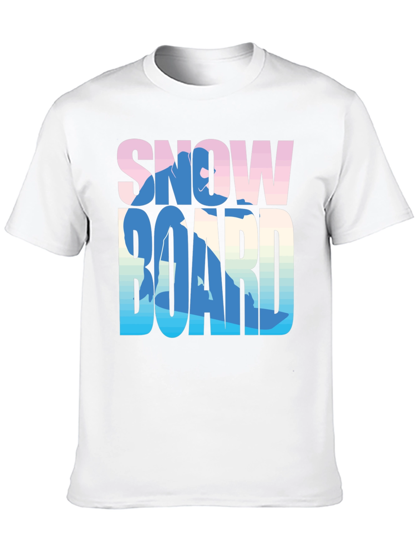 Snowboard Graphic Tee - Stylish Comfort