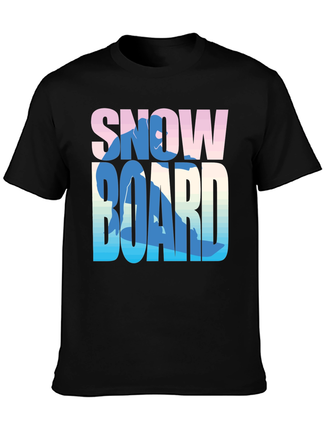 Snowboard Graphic Tee - Stylish Comfort