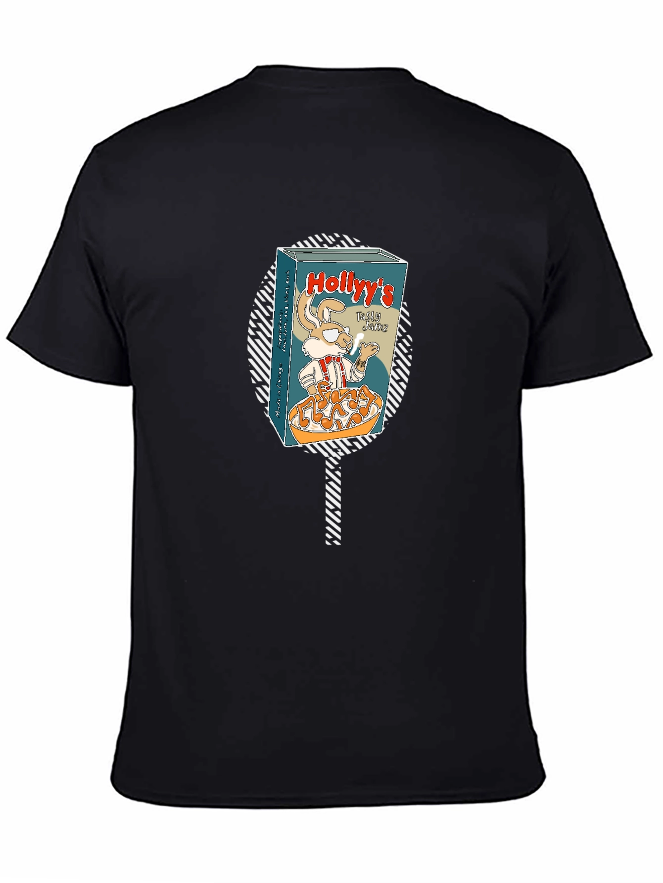 Hollyys Cereal Tee - Retro Cartoon Style