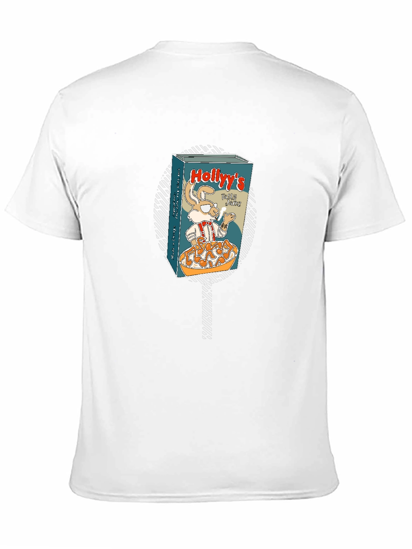 Hollyys Cereal Tee - Retro Cartoon Style
