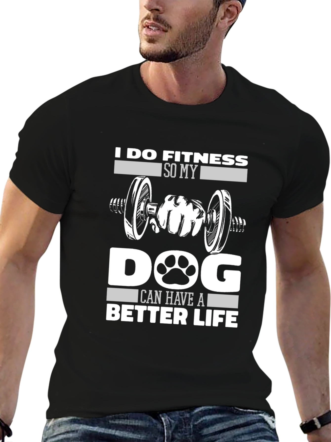 Fitness Dog Lover T-Shirt