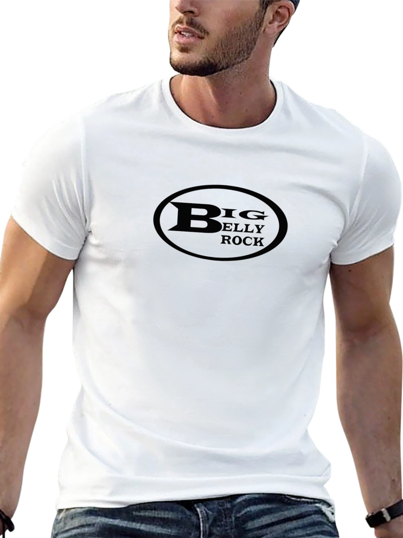 Big Belly Rock Graphic T-Shirt - Classic Style