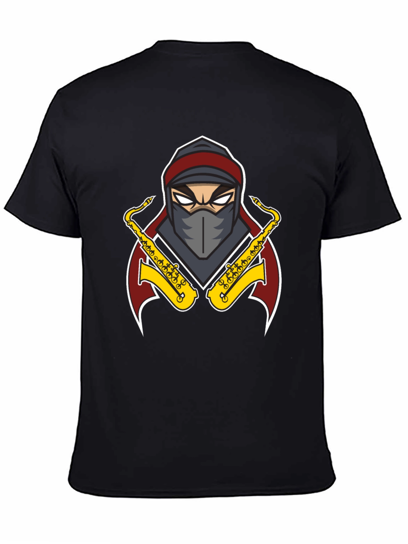 Ninja Sax T-Shirt - Cool Graphic Tee