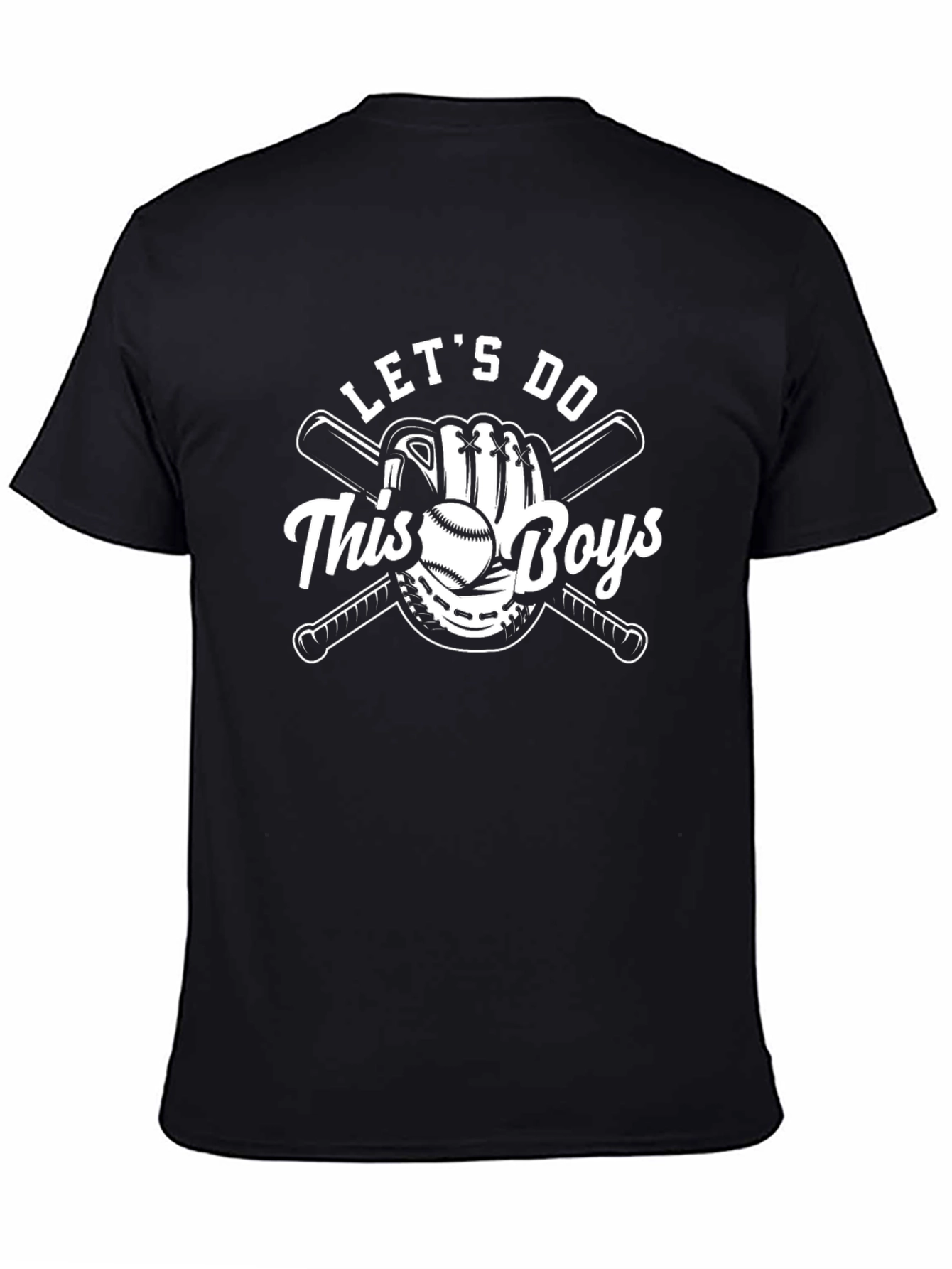 Lets Do This Boys Baseball Graphic Tee