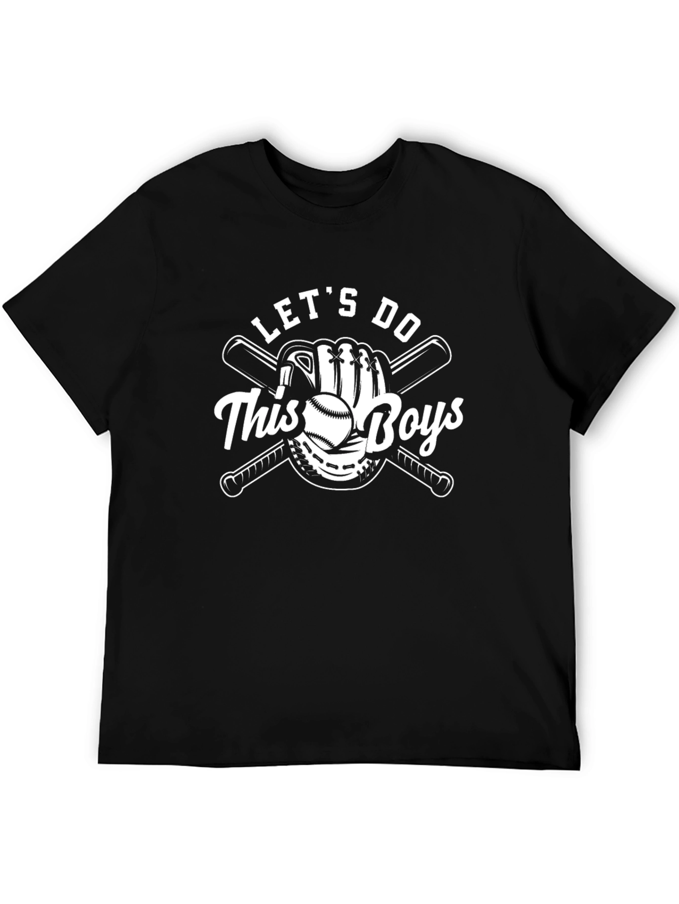 Lets Do This Boys Baseball Graphic Tee