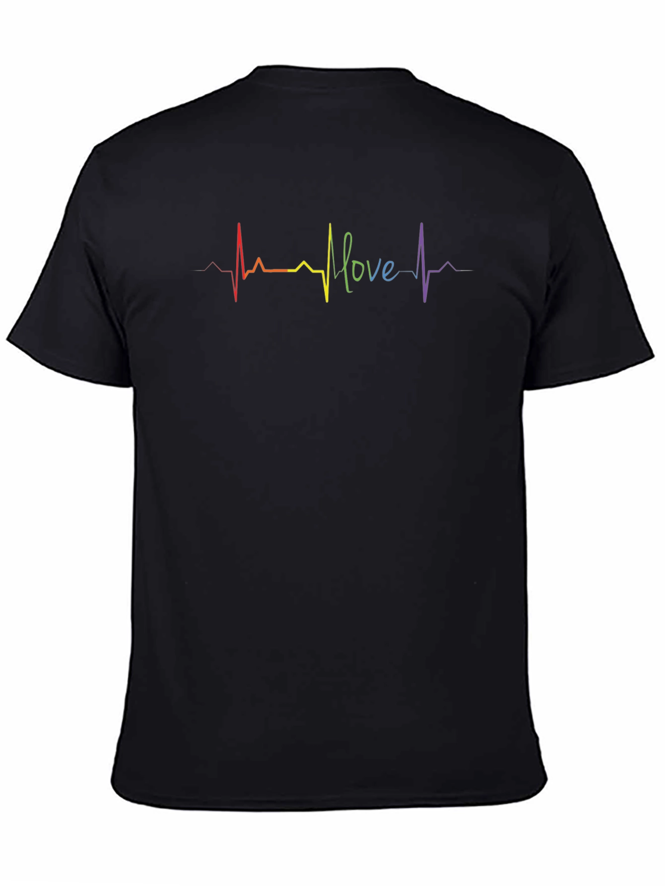 Love Heartbeat Graphic Tee - Pride Month T-Shirt