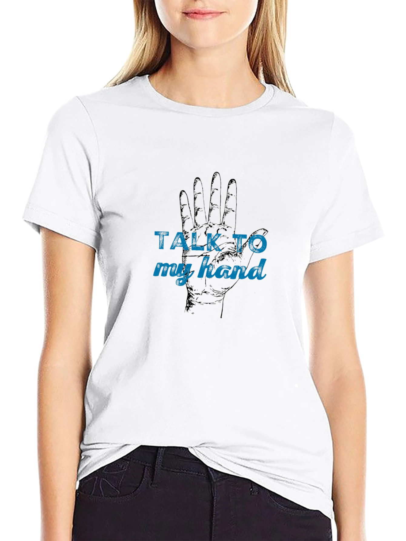 Talk To My Hand Graphic Tee
