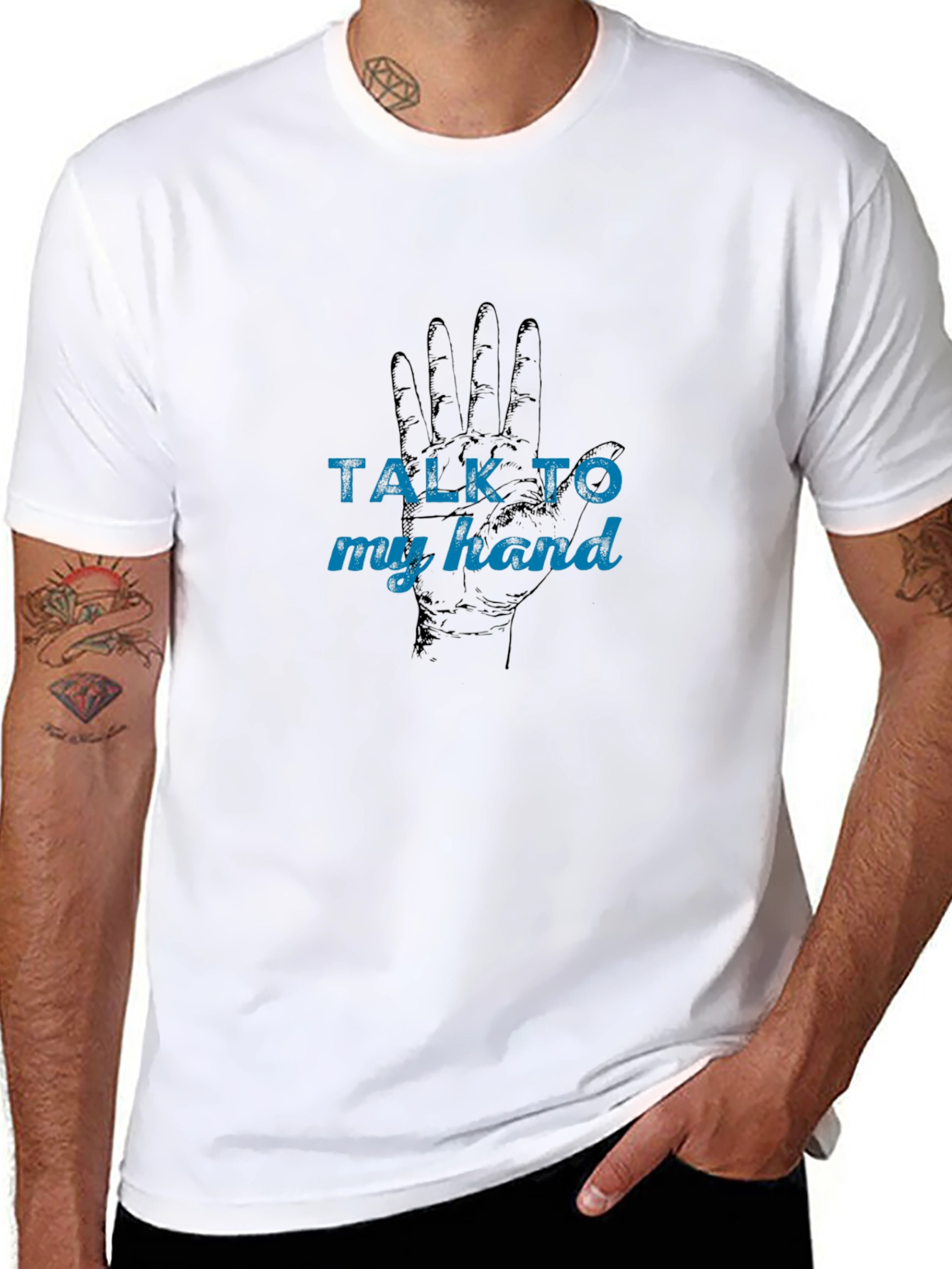 Talk To My Hand Graphic Tee