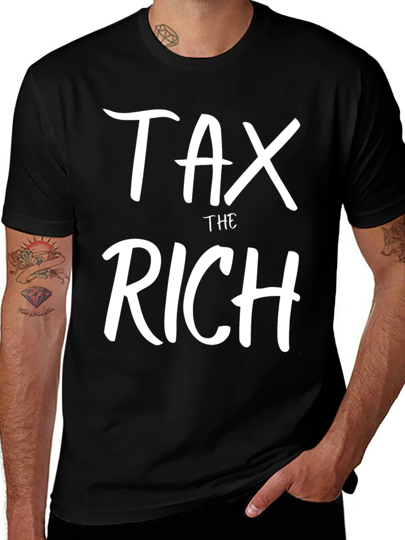 Tax The Rich Statement T-Shirt - Activist Apparel