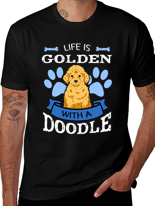 Golden Doodle T-Shirt - Dog Lover Tee