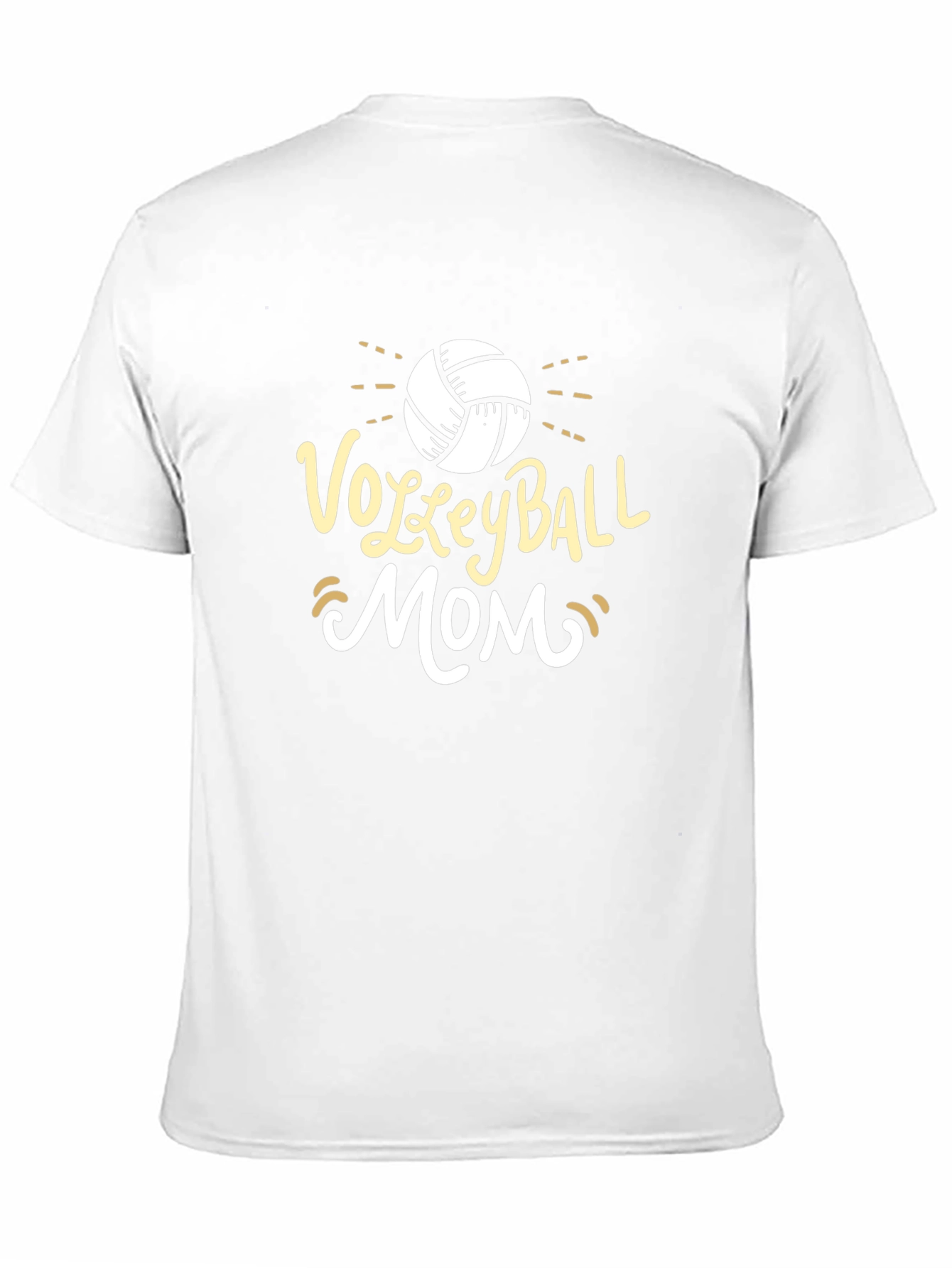 Volleyball Mom Graphic T-Shirt - Black