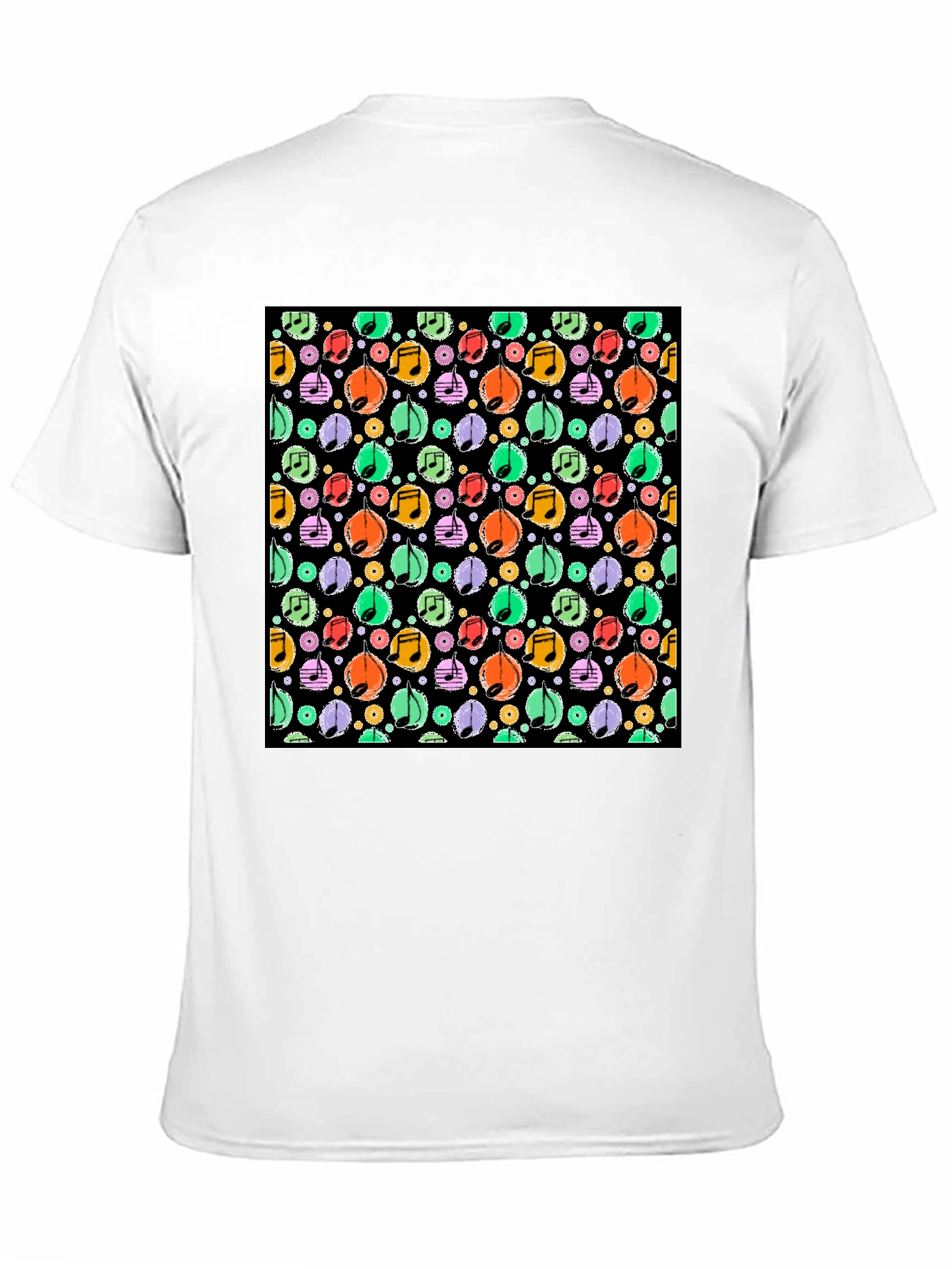 Music Notes Pattern T-Shirt