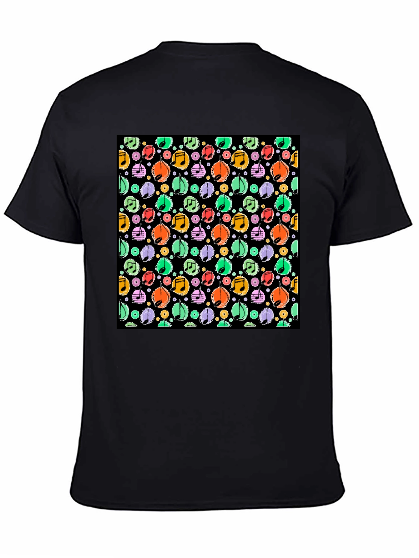 Music Notes Pattern T-Shirt